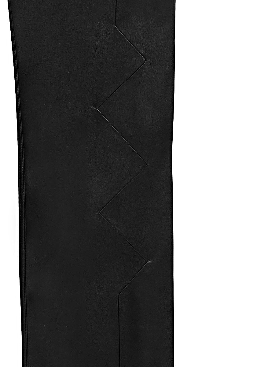 MEDIUM-RISE WIDE-LEG TROUSERS