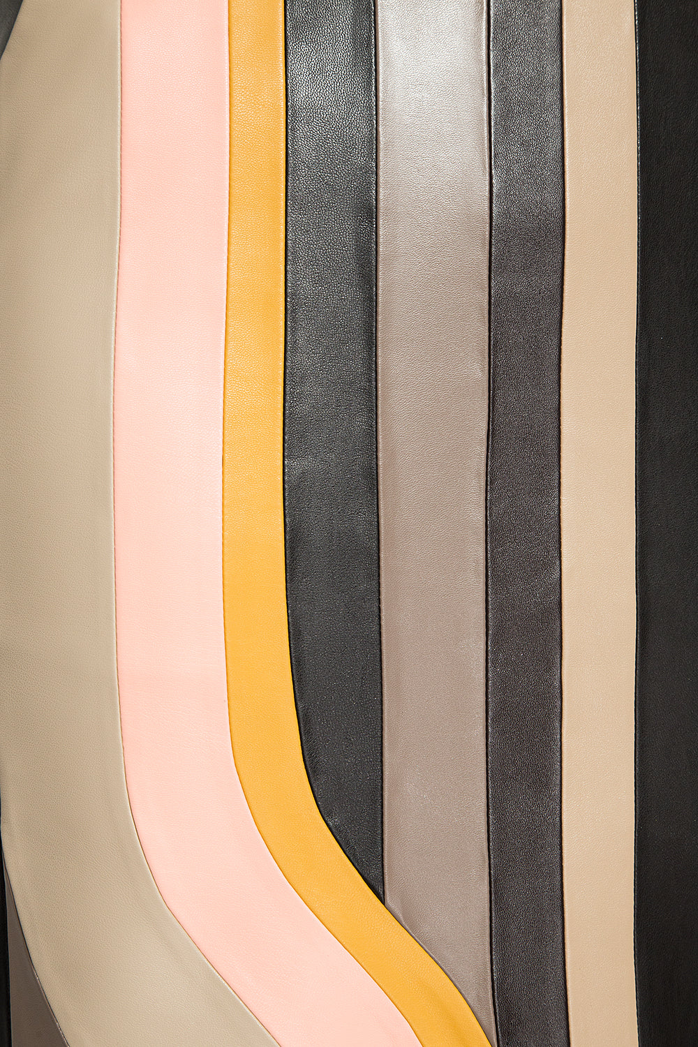 STRIPE PATCHWORK SKIRT