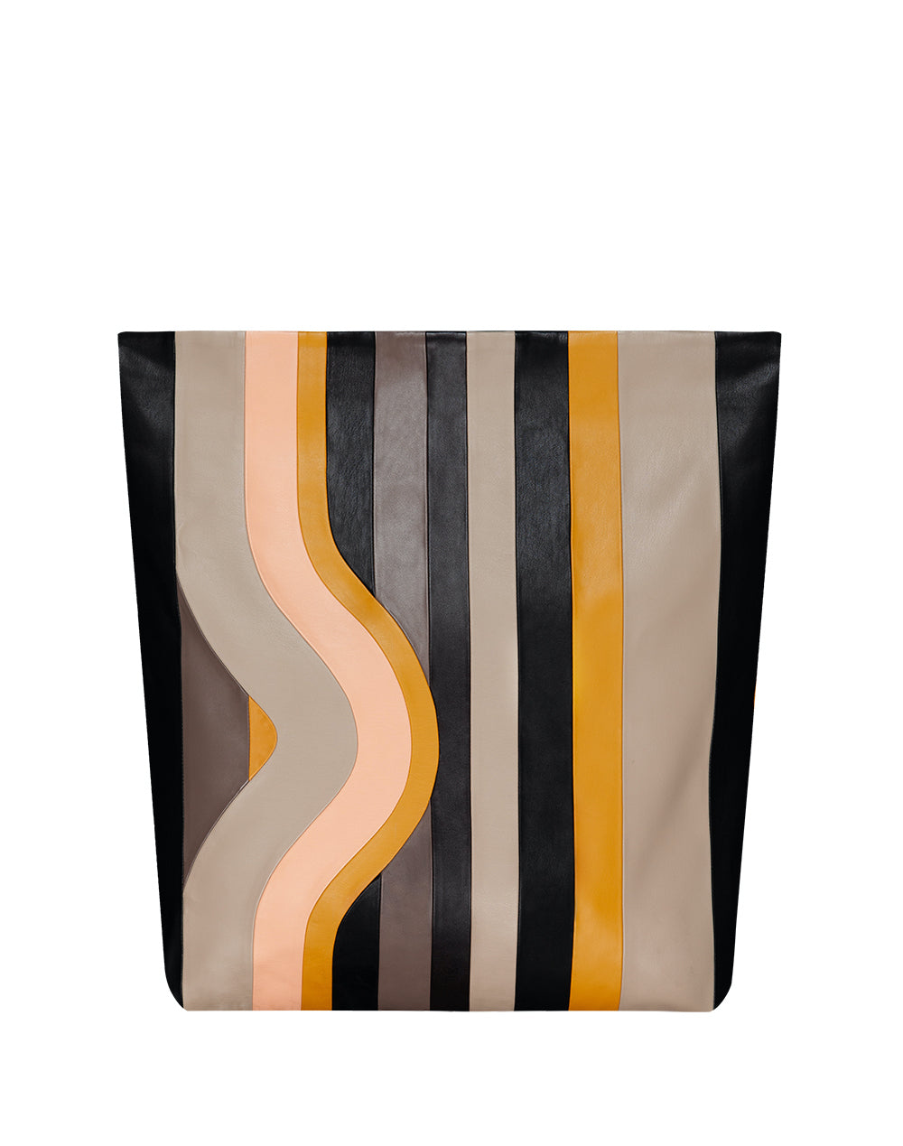 STRIPE PATCHWORK BAG
