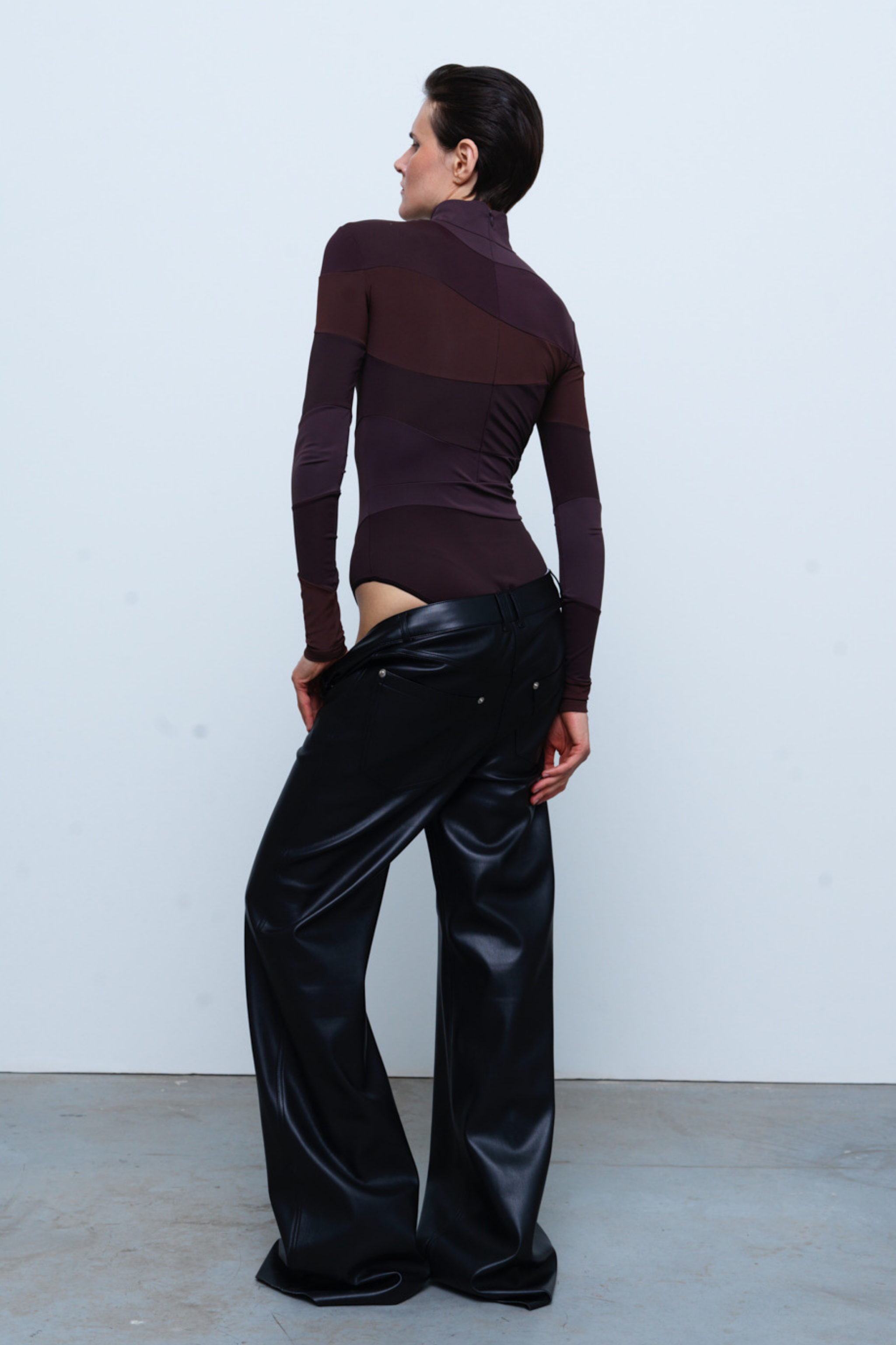 TOP#01 — Patchwork Bodysuit