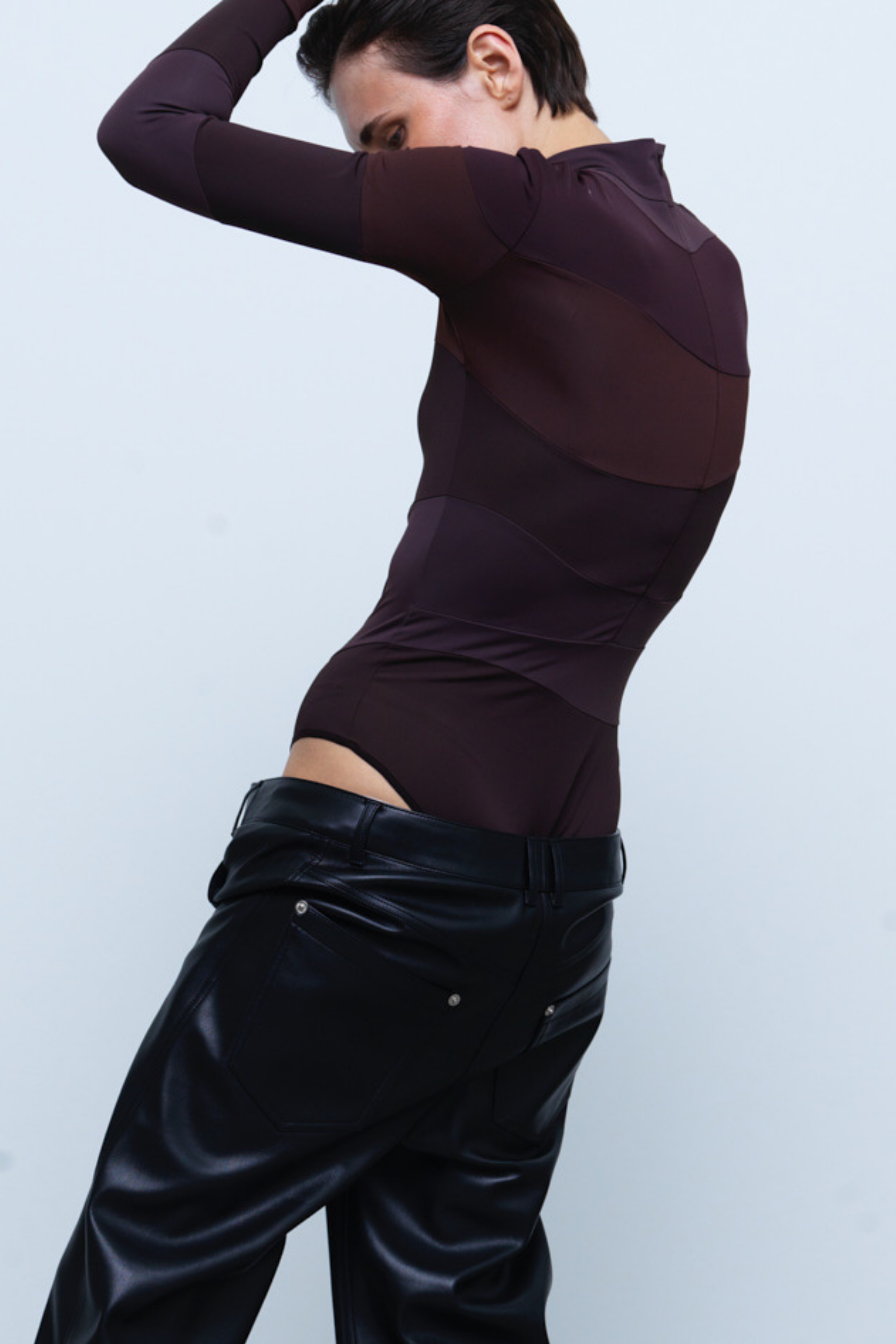 TOP#01 — Patchwork Bodysuit