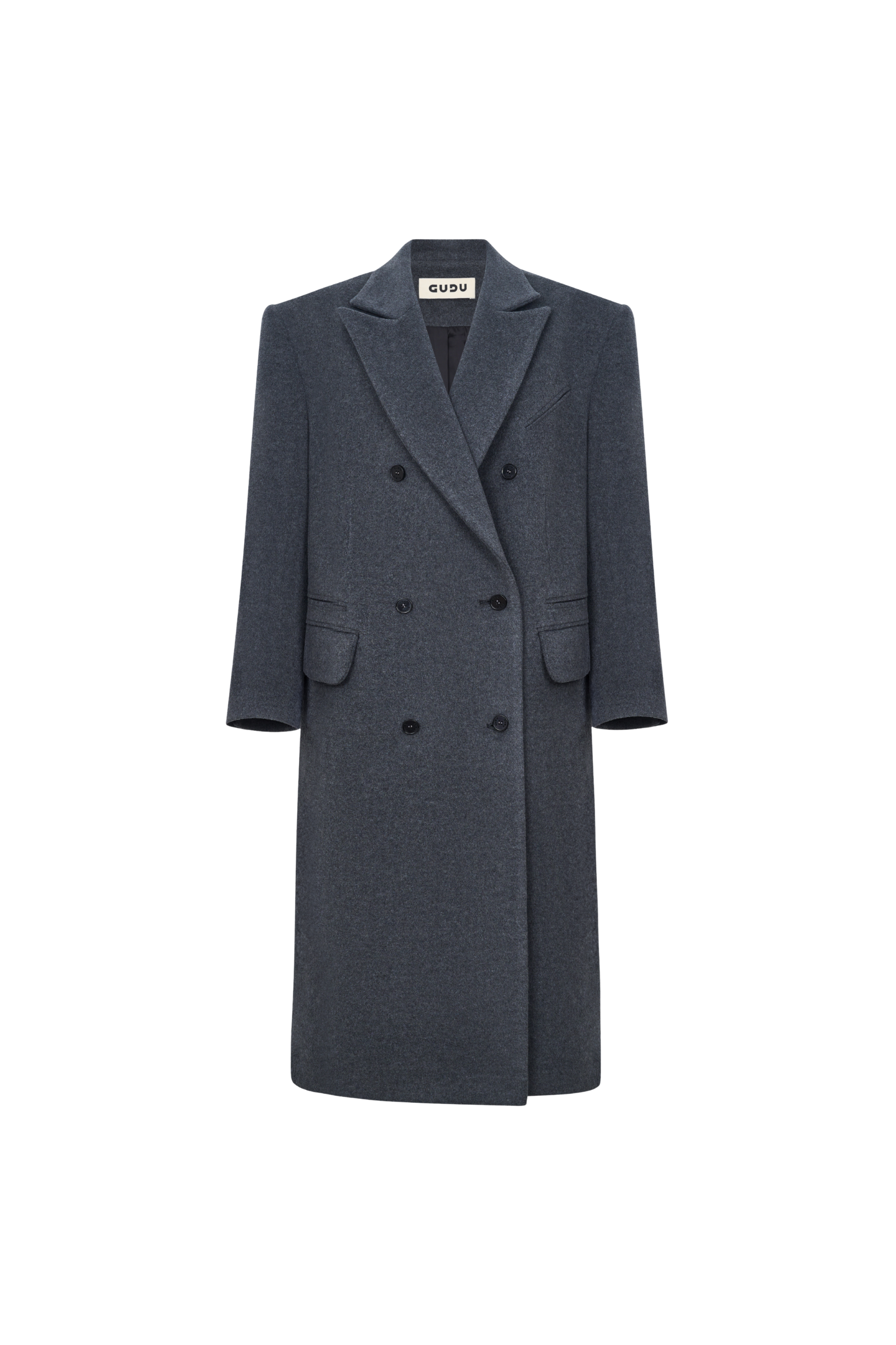 COAT#02 — Oversized Straight-Cut Wool Coat