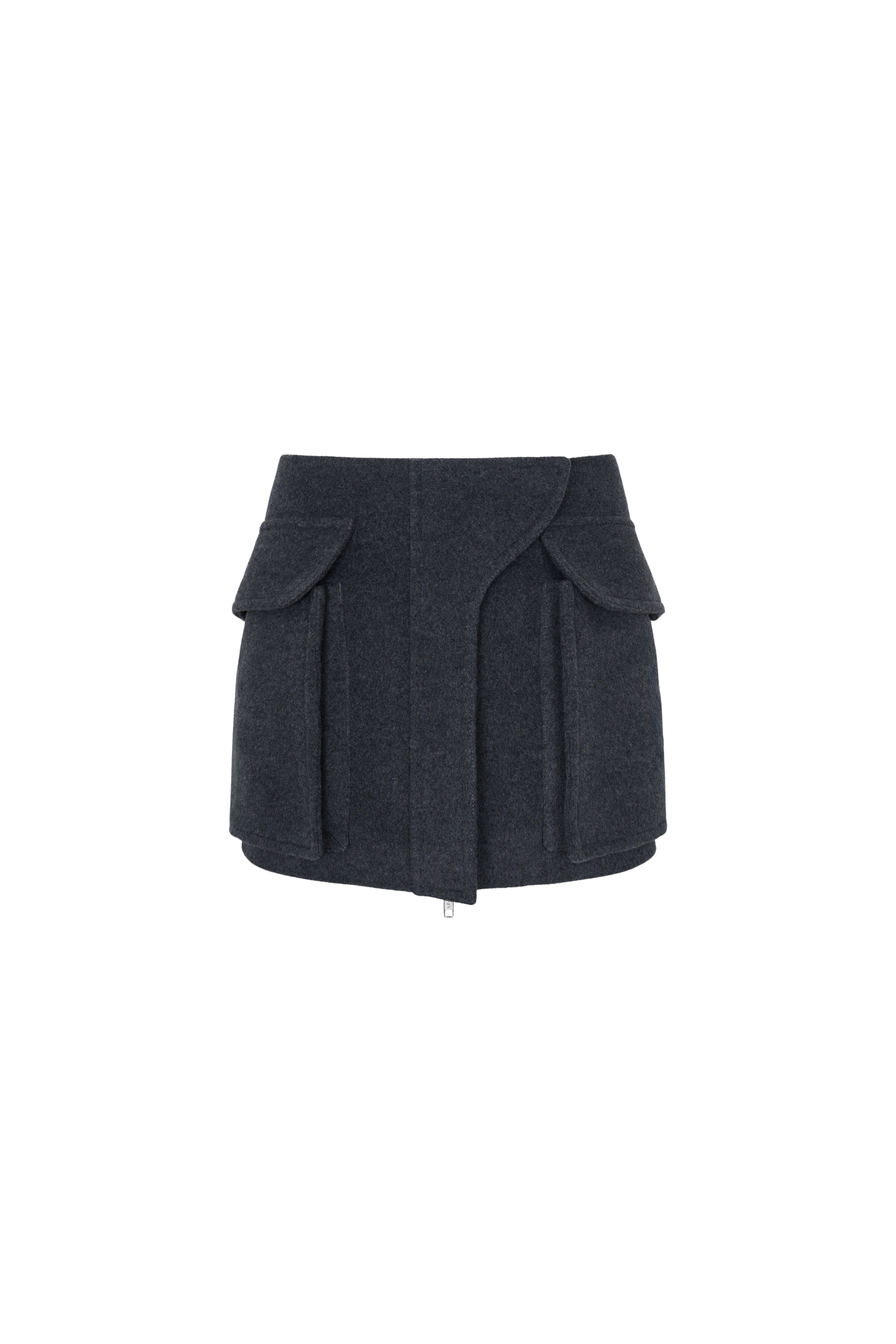 SKIRT#09 — Wool Mini Skirt