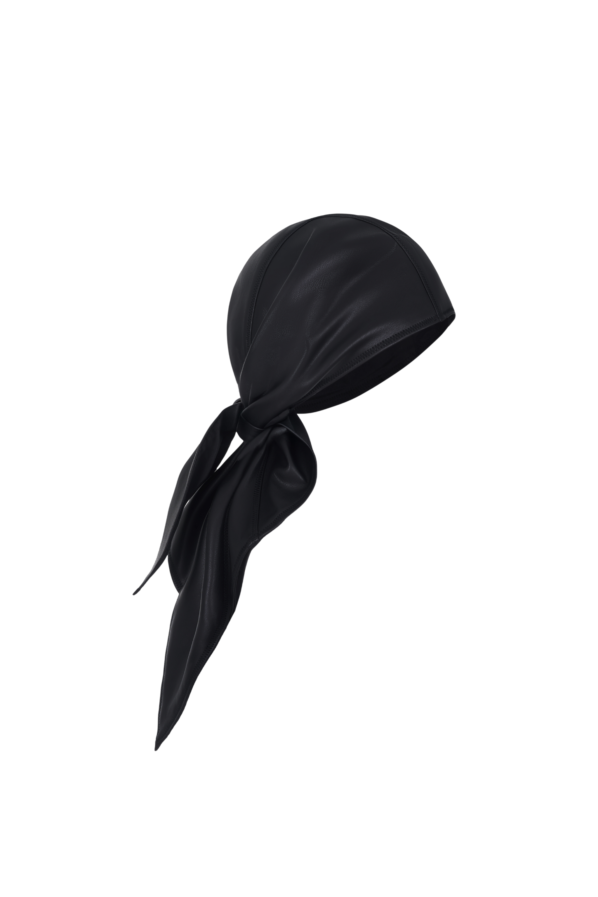 HEADSCARF#01 — Faux Leather Headscarf