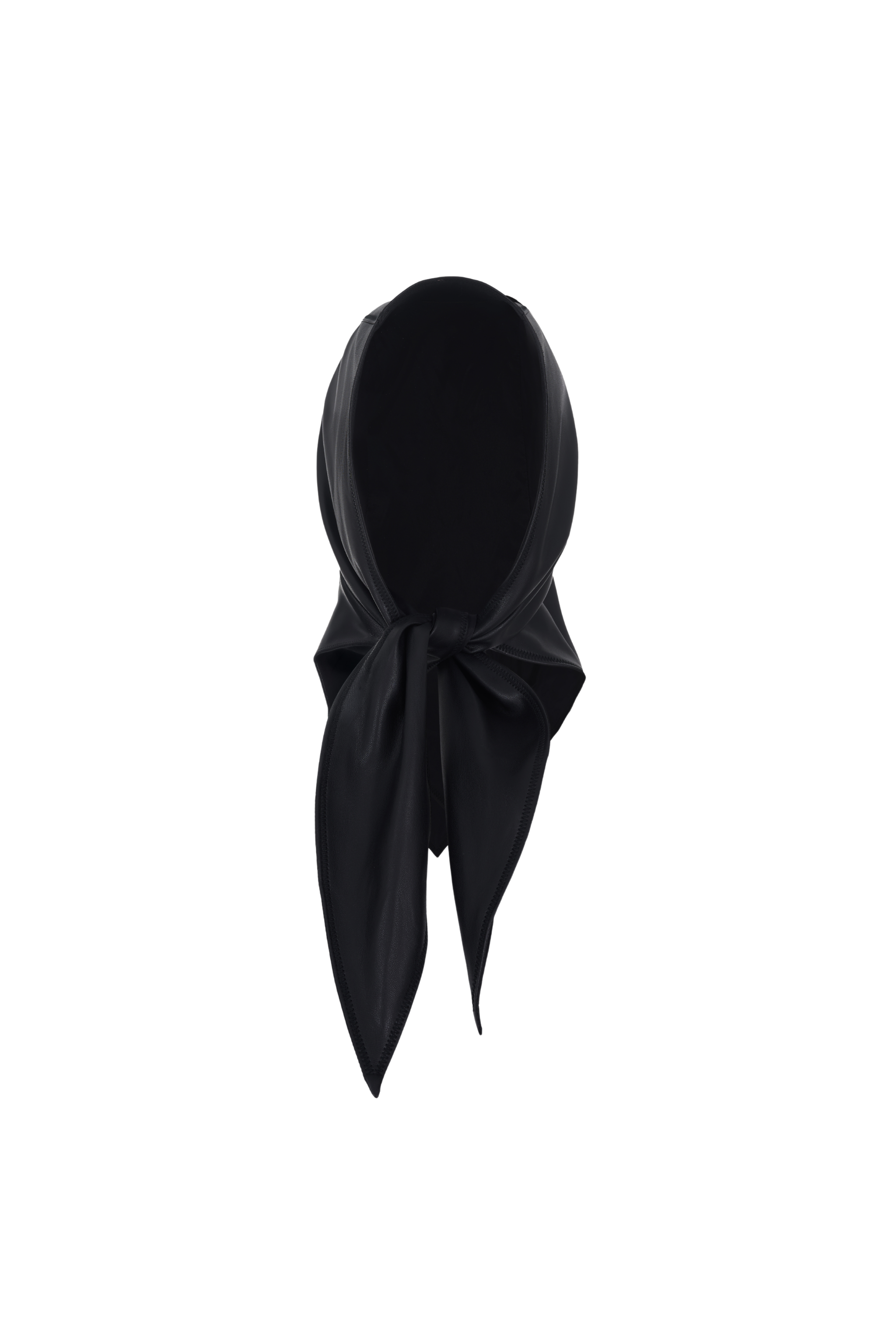 HEADSCARF#01 — Faux Leather Headscarf