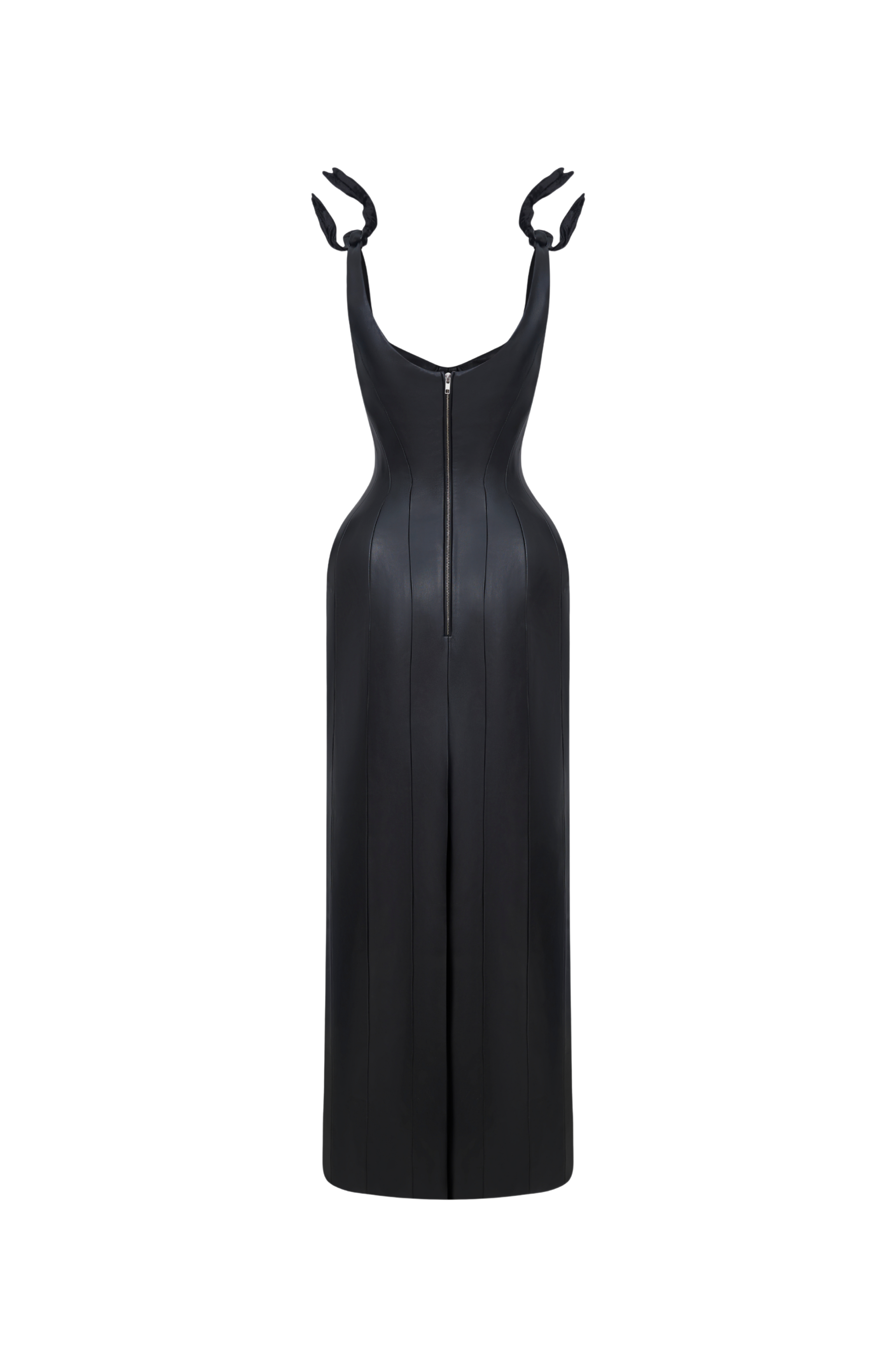 DRESS#01 — Sculptural Corset Hourglass Maxi Dress