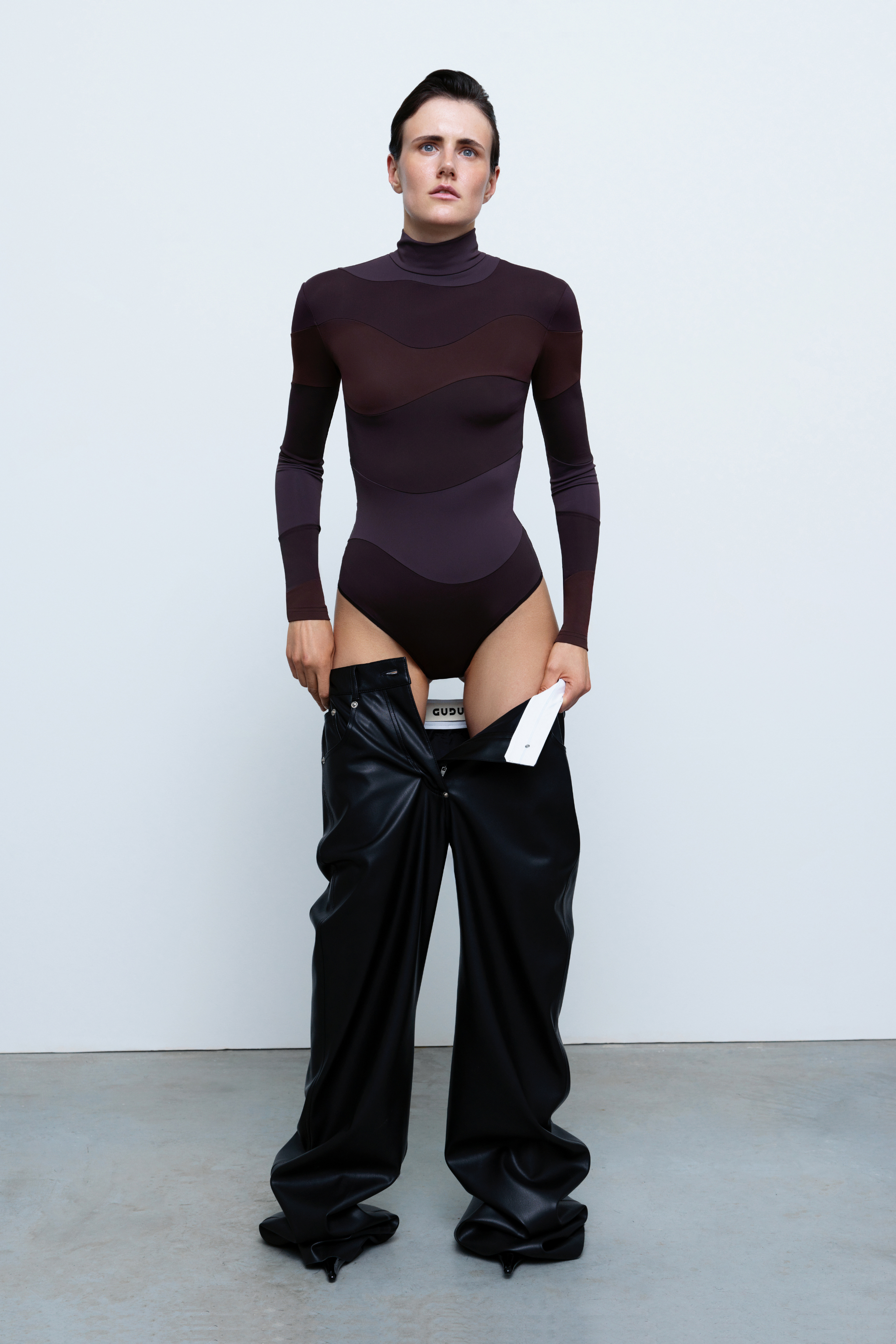 TOP#01 — Patchwork Bodysuit