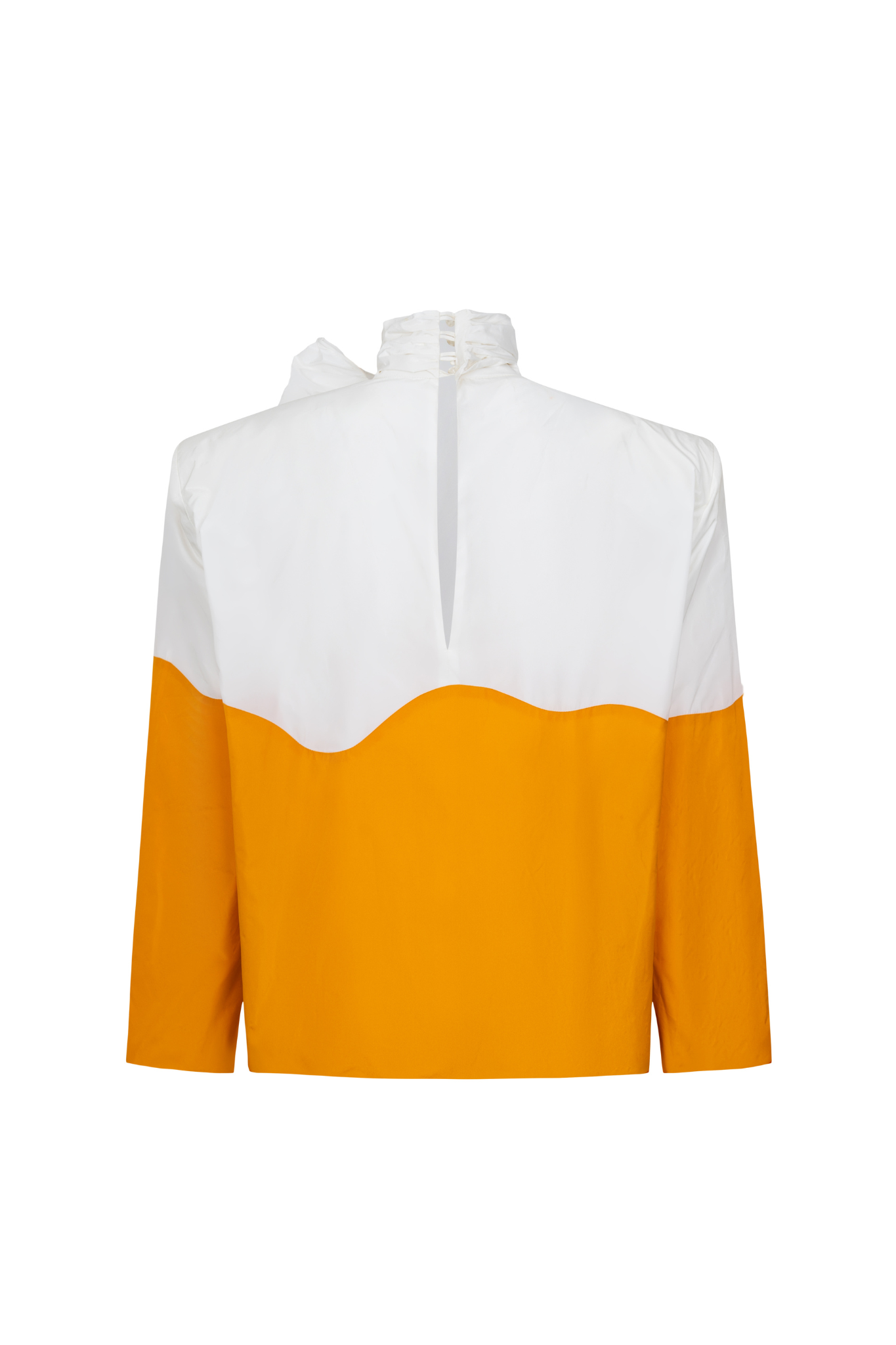 TOP#05 — Blouse with Voluminous Shoulders
