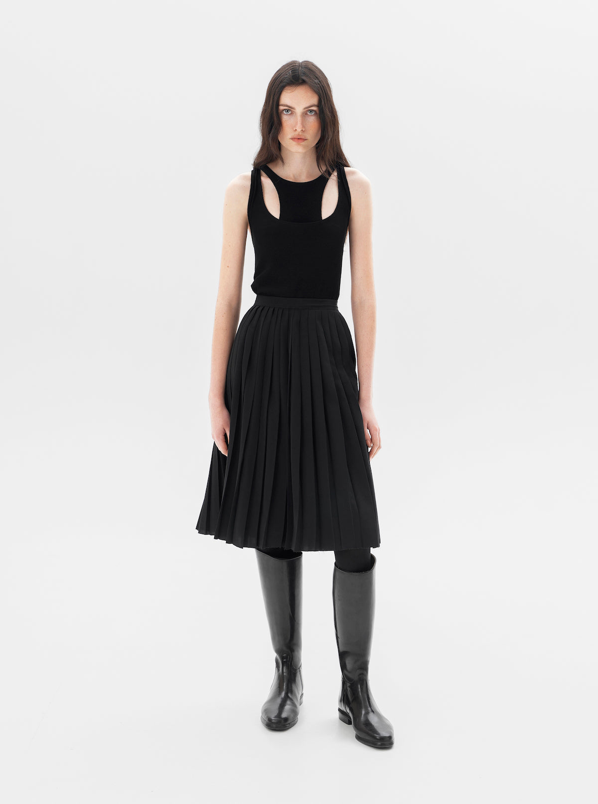 PLEATED SKIRT