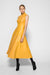 Yellow VENUS MIDI DRESS