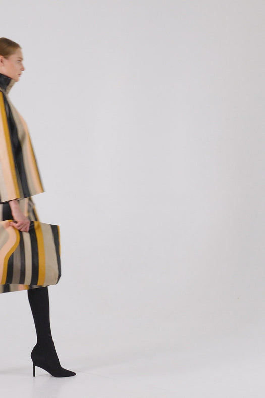 STRIPE PATCHWORK SHIRT