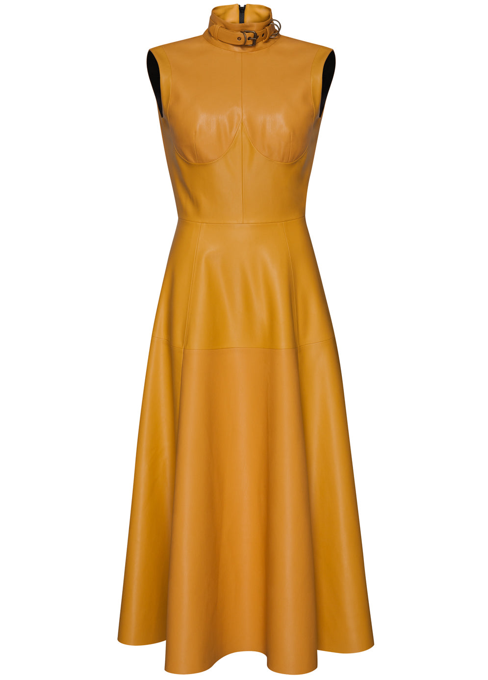 Yellow VENUS MIDI DRESS