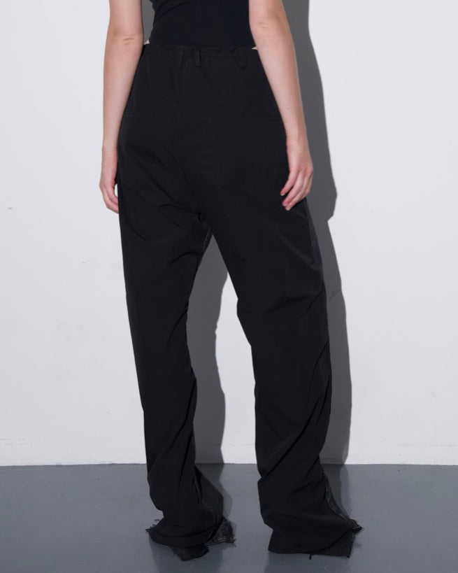 TROUSERS#07 in Black/Blue colors